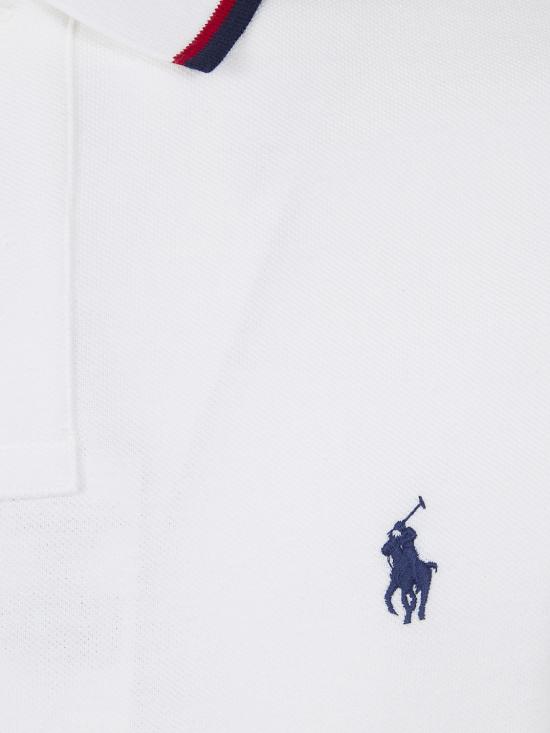 26SS 폴로 랄프로렌 폴로 티셔츠 710842621 002 White - POLO RALPH LAUREN