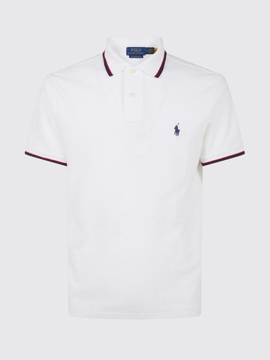26SS 폴로 랄프로렌 폴로 티셔츠 710842621 002 White - POLO RALPH LAUREN