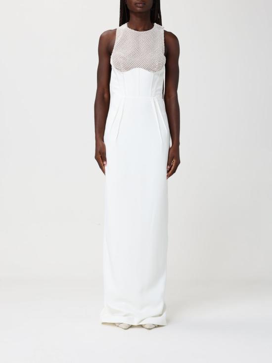 26SS 엘리자베타프랜치 롱 원피스 ABR1261E2 360 White