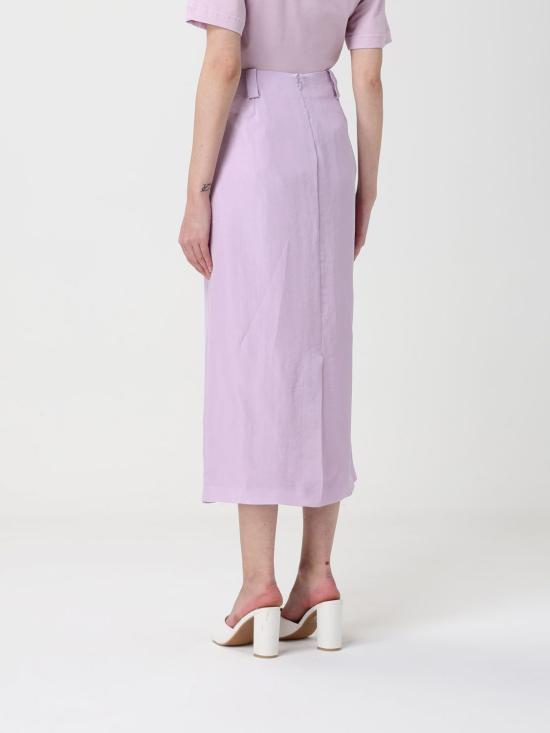 26SS 파비아나 필리피 롱 스커트 GND266F399D954 2201 Lilac - FABIANA FILIPPI