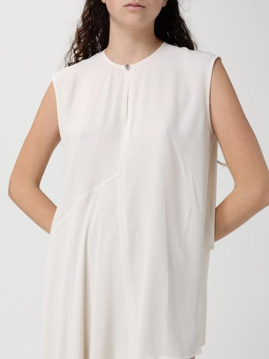 26SS 파비아나 필리피 민소매 티셔츠 TPD266F288D943 0145 Butter - FABIANA FILIPPI