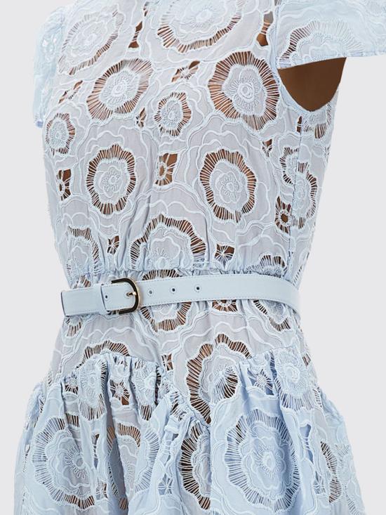 26SS 셀프 포트레이트 롱 원피스 RS26167MBBL BLUE Gnawed Blue - SELF PORTRAIT