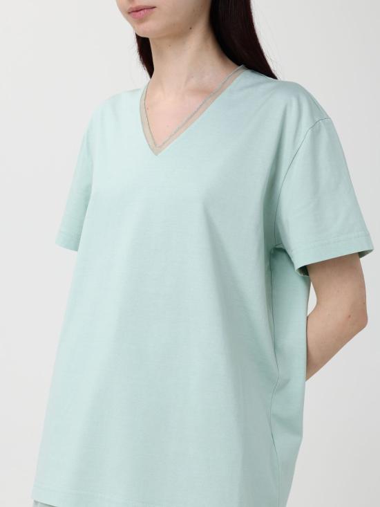 26SS 파비아나 필리피 반팔 티셔츠 JED266F143L902 6172 Mint - FABIANA FILIPPI