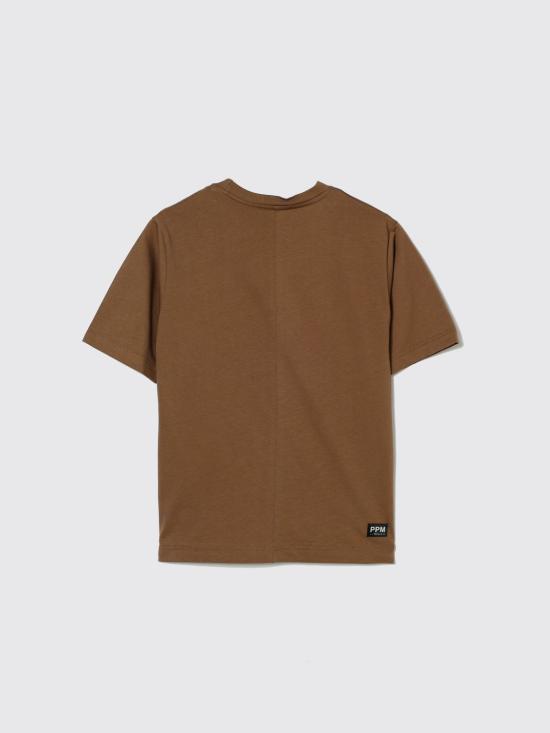 26SS [키즈] 파올로페코라 티셔츠 PP4346 CAFFE Brown - PAOLO PECORA