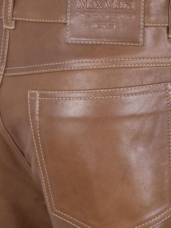 26SS 에스막스마라 스트레이트 팬츠 2619431021600 001 Brown - 'S MAX MARA