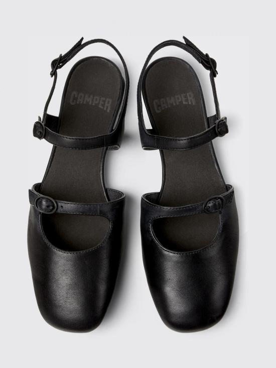 26SS 캠퍼 플랫 슈즈 K201804 001 CASI MYRA 0 Black - CAMPER