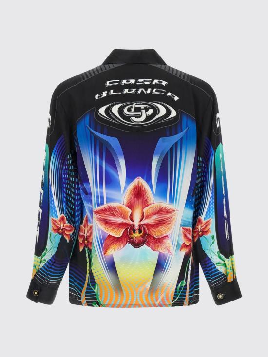 26SS 카사블랑카 긴팔 셔츠 MSP26SH006 02 Multicolor - CASABLANCA