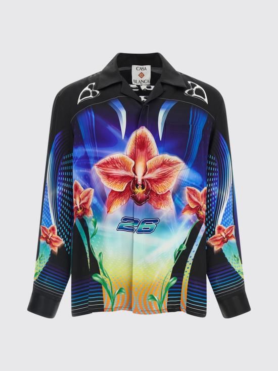 26SS 카사블랑카 긴팔 셔츠 MSP26SH006 02 Multicolor - CASABLANCA