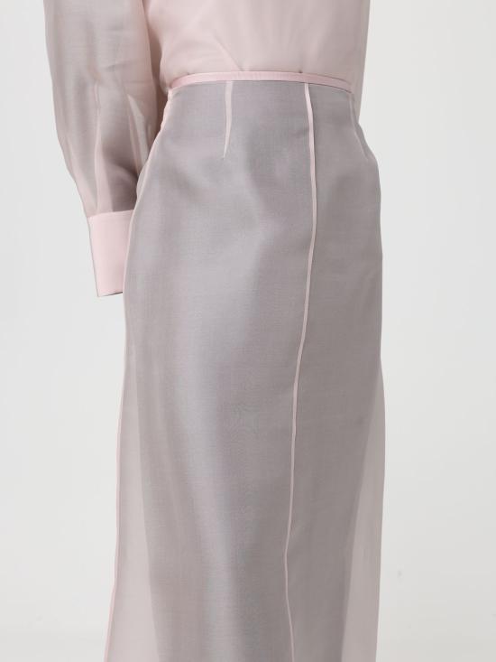 26SS 아뇨나 롱 스커트 TG1110 U4117 P08 Pink - AGNONA