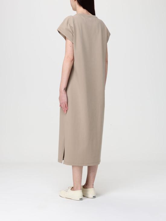 26SS 엠포리오 아르마니 롱 원피스 7W000957AF12484 U6167 Dove Grey - EMPORIO ARMANI