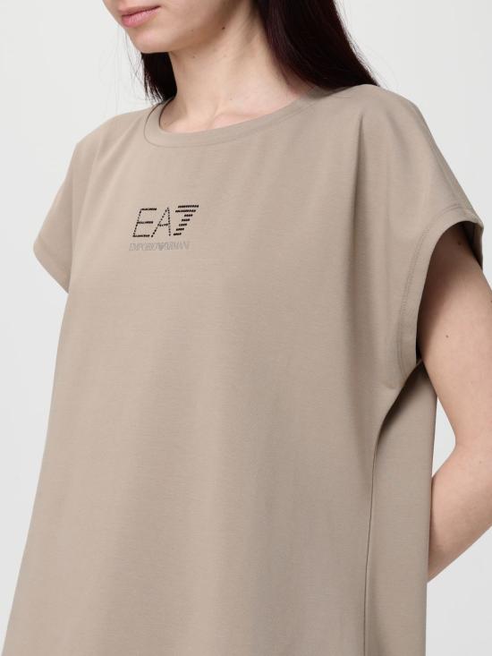 26SS 엠포리오 아르마니 롱 원피스 7W000957AF12484 U6167 Dove Grey - EMPORIO ARMANI