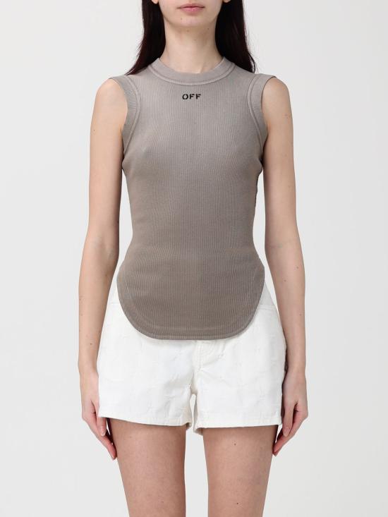 26SS 오프화이트 반팔 티셔츠 OWAD26XS26JER001 6D10 Black