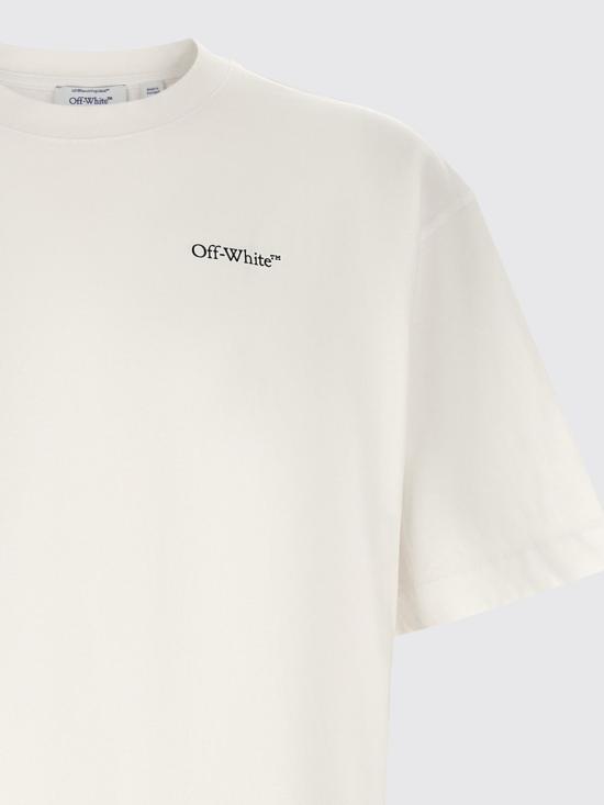 26SS 오프화이트 반팔 티셔츠 OMAA120S26JER008 1000 White - OFF WHITE