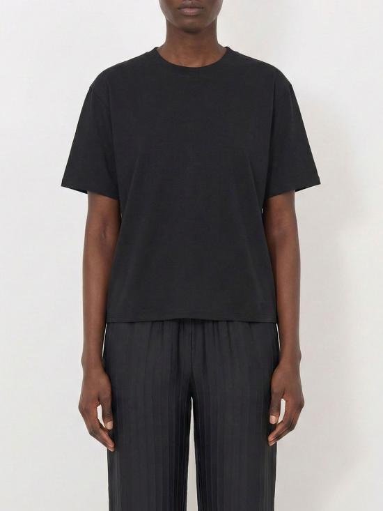 26SS 루루 드 세종 반팔 티셔츠 TELANTOLDS BLK Black