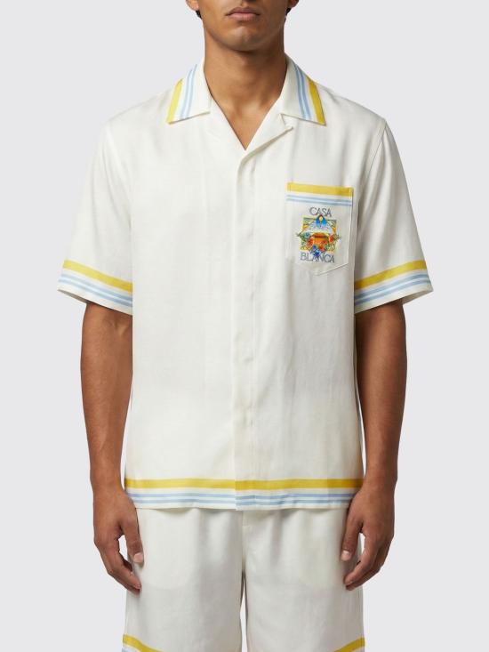 26SS 카사블랑카 반팔 셔츠 MSS26SH003 04 Multicolor