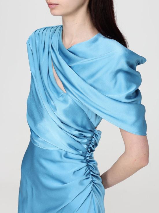 26SS 스텔라 맥카트니 롱 원피스 6A04913FU302 4130 Gnawed Blue - STELLA MCCARTNEY