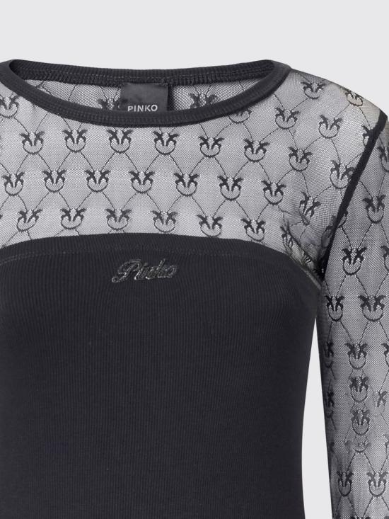 26SS 핑코 반팔 티셔츠 106472A362 Z99 Black - PINKO