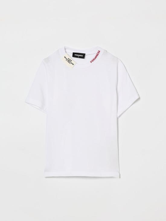 26SS [키즈] 디스퀘어드2 티셔츠 DQ3161D0AGP DQ100 White