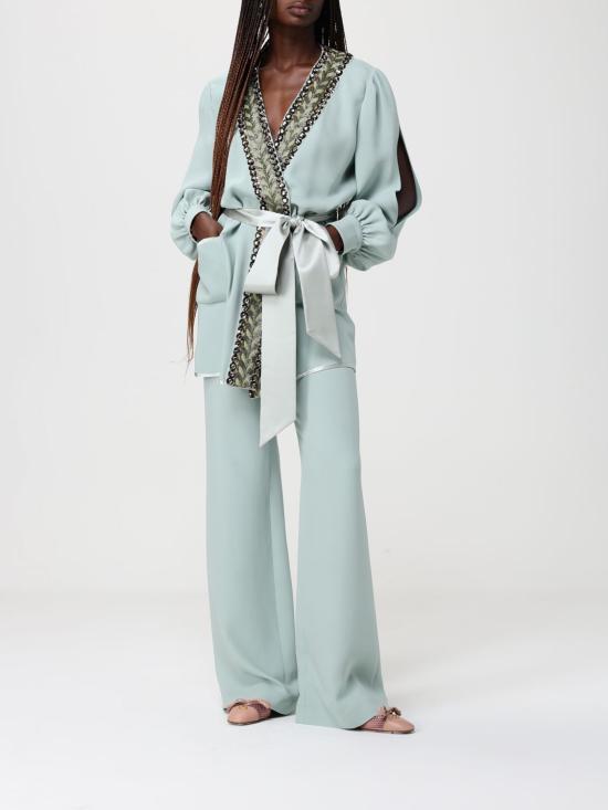 26SS 발렌티노 가라바니 스트레이트 팬츠 8B3RB7151MM R5F Sage - VALENTINO GARAVANI