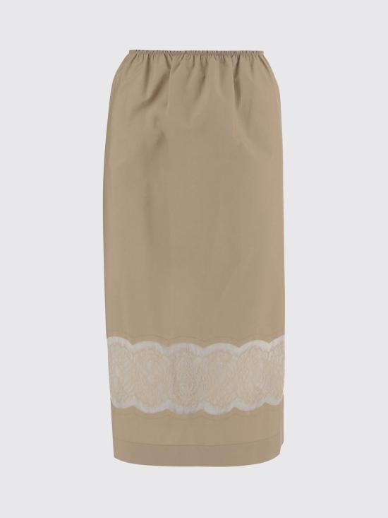 26SS 까르벵 롱 스커트 6261K21098 Oat Beige - CARVEN