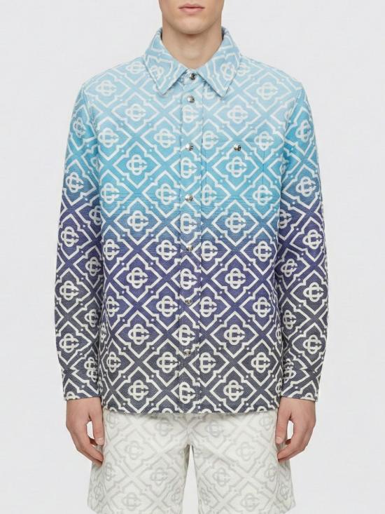 26SS 카사블랑카 자켓 MSP26JK449 01 Blue