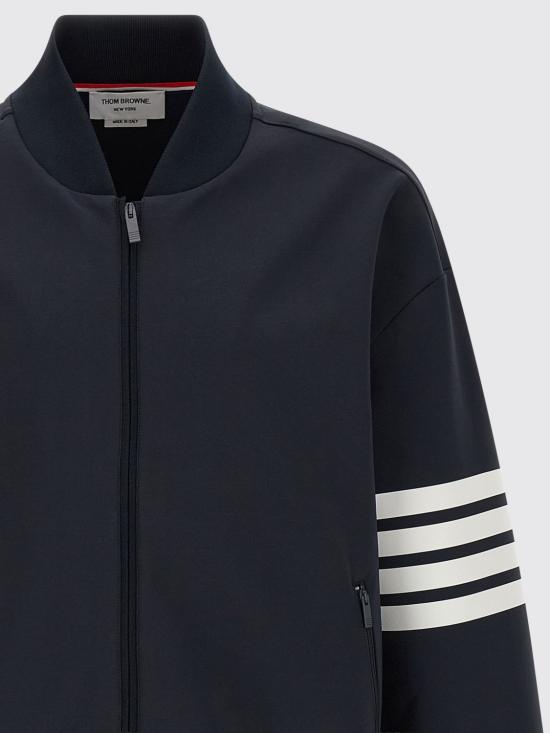 26SS 톰브라운 봄버 자켓 MJT569AJ0242 415 Blue - THOM BROWNE