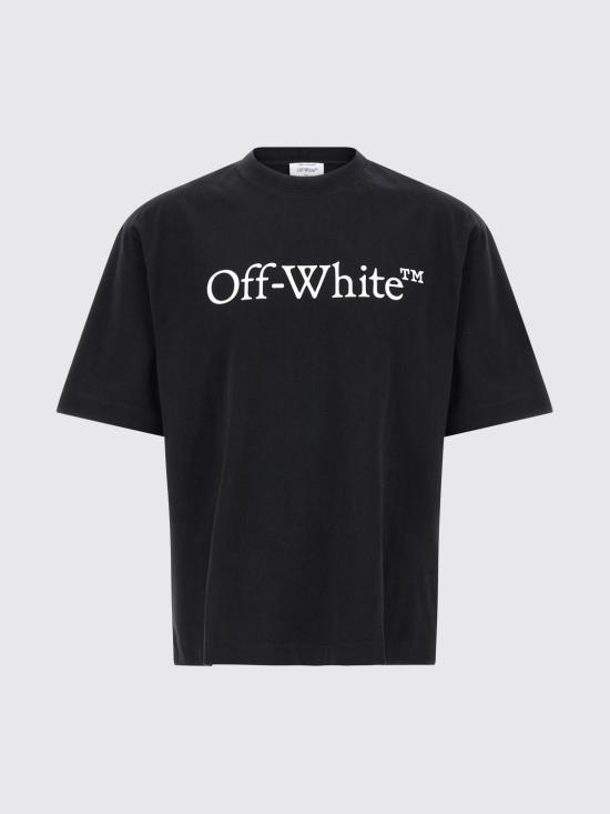 26SS 오프화이트 반팔 티셔츠 OMAA120C99JER008 1001 Black - OFF WHITE