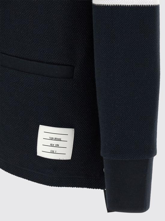 26SS 톰브라운 스웨터 MJT554AJ0248 415 Blue - THOM BROWNE