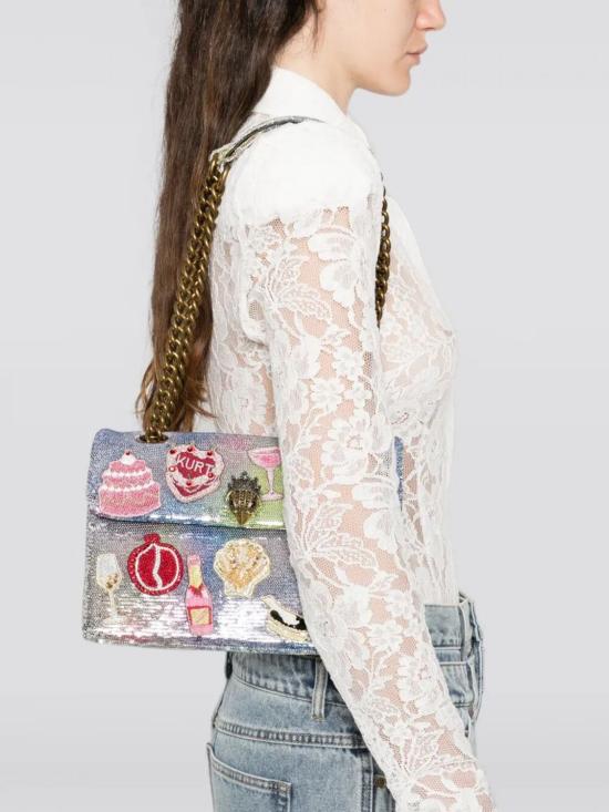 26SS 커트가이거 크로스백 200KKENS SILVER MULTI Grey - KURT GEIGER