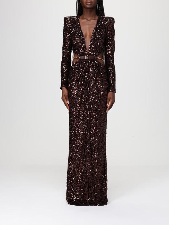 26SS 엘리자베타프랜치 롱 원피스 ABR1561E2 644 Brown