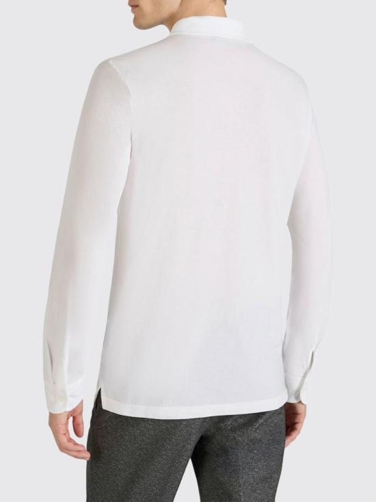 26SS 자노네 폴로 티셔츠 815132ZG380 Z0001 White - ZANONE