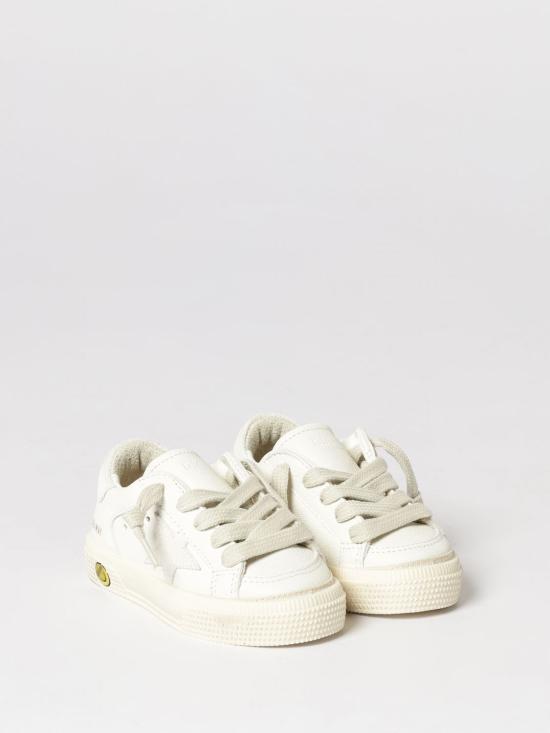 26SS [키즈] 골든구스 스니커즈 GJF00495 F004814 10100 White - GOLDEN GOOSE