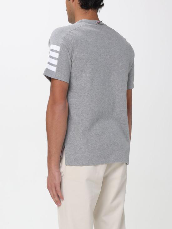 26SS 톰브라운 반팔 티셔츠 MJS246A07323 055 Grey - THOM BROWNE