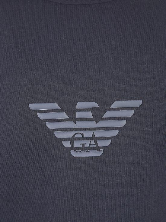 26SS 엠포리오 아르마니 긴팔 티셔츠 EM004541AF10013 MB561 Blue 1 - EMPORIO ARMANI