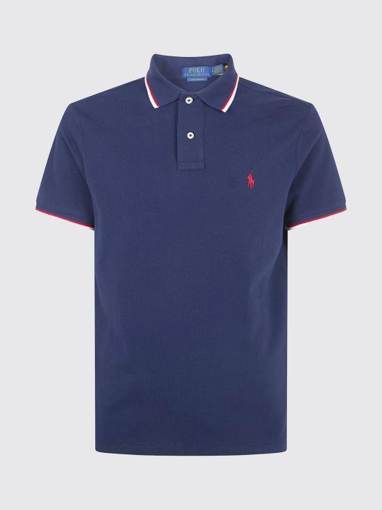26SS 폴로 랄프로렌 폴로 티셔츠 710842621 003 Blue - POLO RALPH LAUREN
