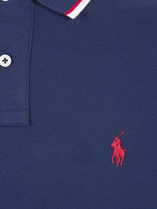 26SS 폴로 랄프로렌 폴로 티셔츠 710842621 003 Blue - POLO RALPH LAUREN