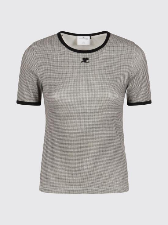 26SS 쿠레쥬 반팔 티셔츠 126JTS017JS0223 B217 Grey - COURREGES