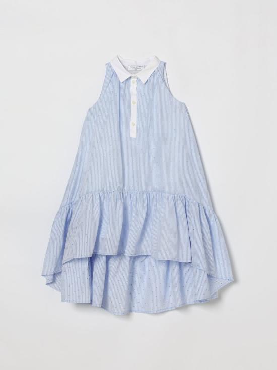 26SS [키즈] 필로소피 원피스 I1G9127316 0058 Gnawed Blue