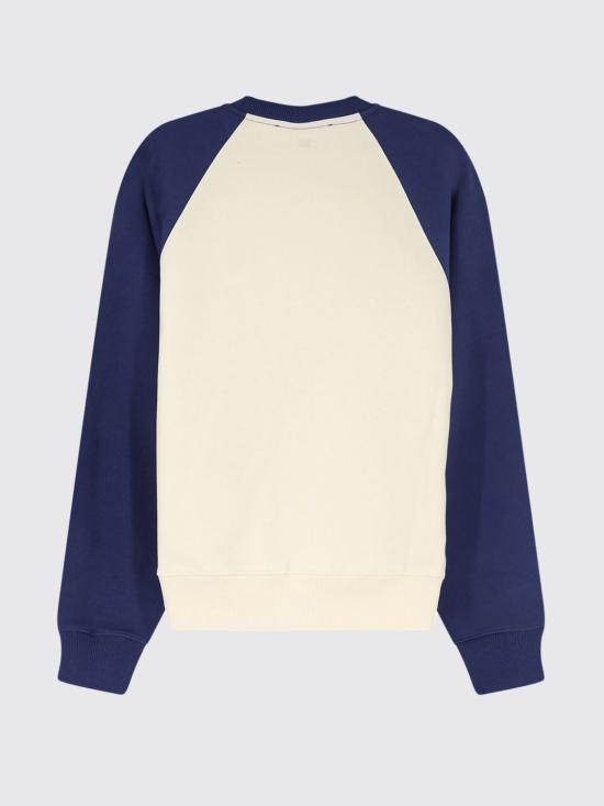 26SS 아미 코튼 니트 아미 드 하트 스웨트셔츠 USW781747A 027 White - AMI