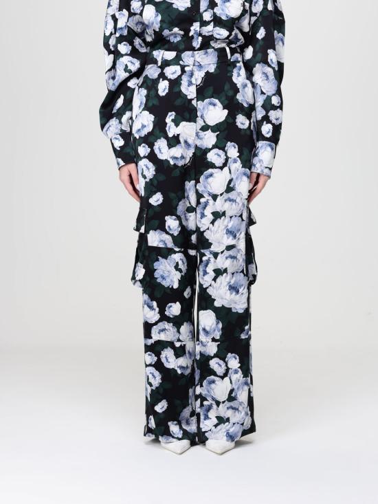 26SS 스텔라 맥카트니 팔라초 팬츠 6440183HS335 8485 Multicolor