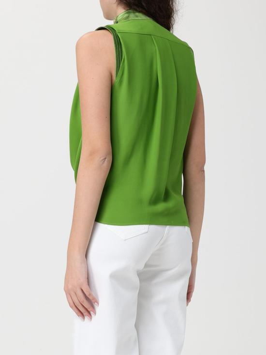 26SS 엘리자베타프랜치 블라우스 CA13461E2 EV3 Green - ELISABETTA FRANCHI