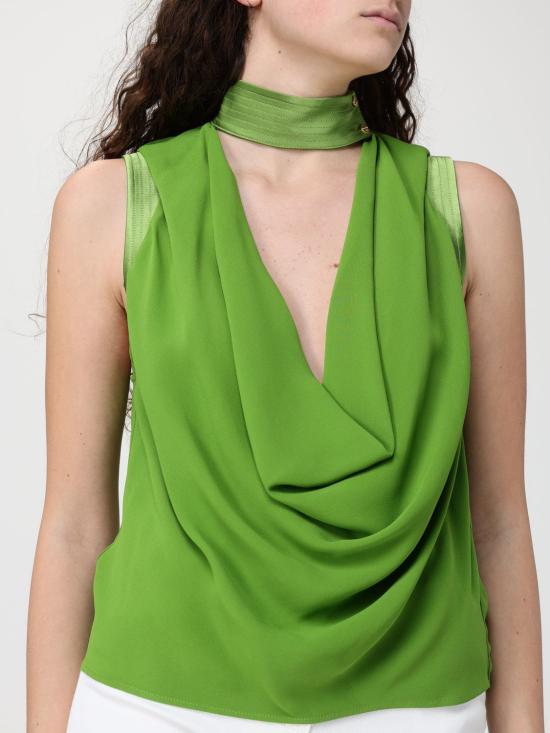 26SS 엘리자베타프랜치 블라우스 CA13461E2 EV3 Green - ELISABETTA FRANCHI