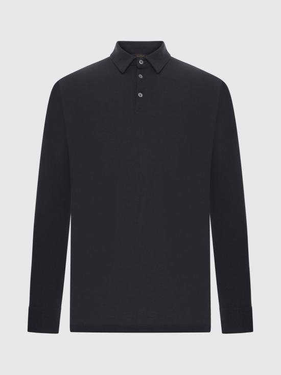 26SS 자노네 폴로 티셔츠 815132ZG380 Z0015 Black - ZANONE