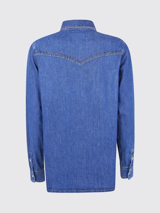 26SS 세븐포올맨카인드 셔츠 7U84TC21 U721C Blue - 7 FOR ALL MANKIND