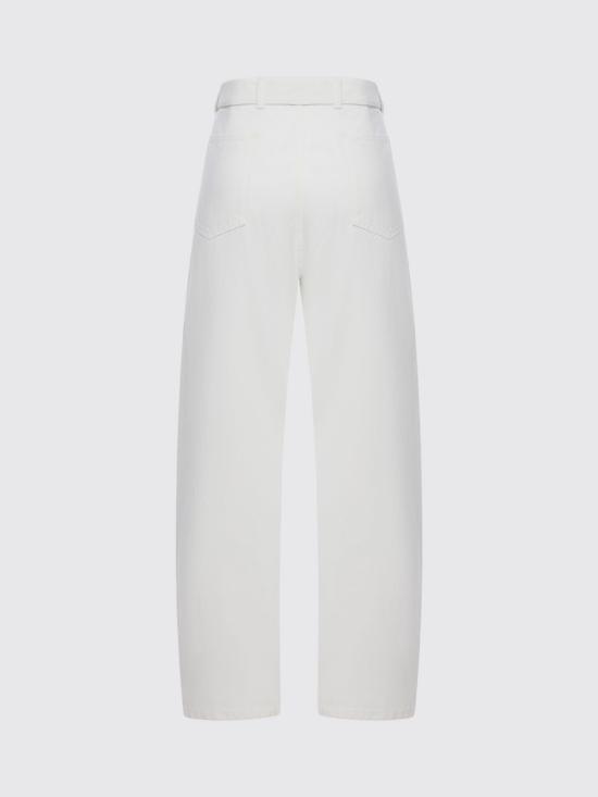 26SS 르메르 트위스트 벨티드 팬츠 PA326LD1070 WH086 Milk - LEMAIRE