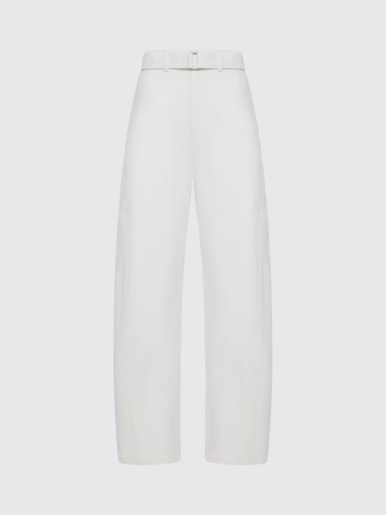 26SS 르메르 트위스트 벨티드 팬츠 PA326LD1070 WH086 Milk - LEMAIRE