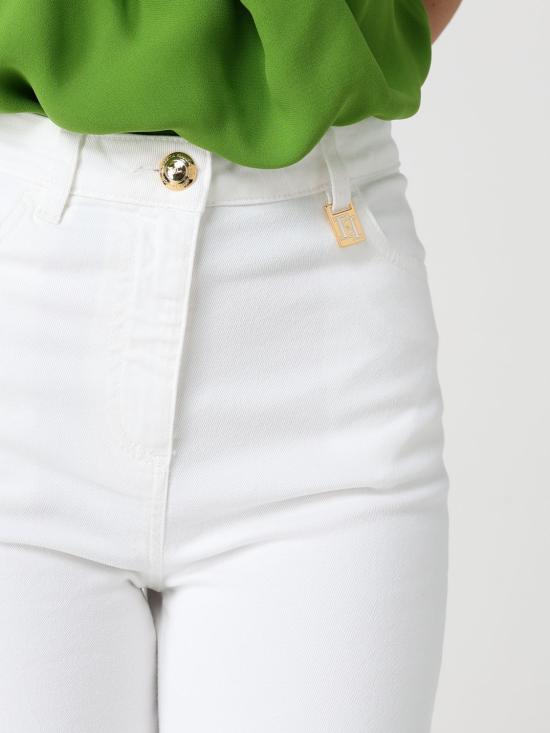 26SS 엘리자베타프랜치 데님 팬츠 PJ23N61E2 360 Ivory - ELISABETTA FRANCHI