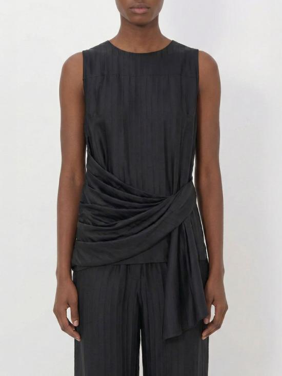 26SS 루루 드 세종 민소매 티셔츠 FONDA BLK Black