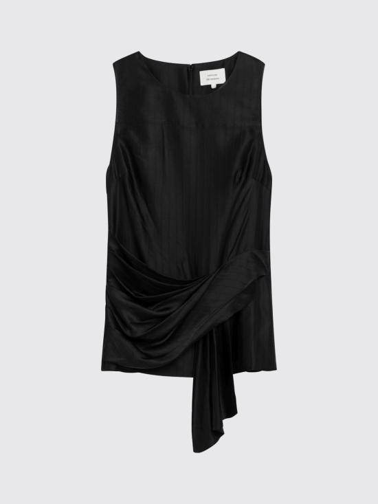 26SS 루루 드 세종 민소매 티셔츠 FONDA BLK Black - LOULOU DE SAISON