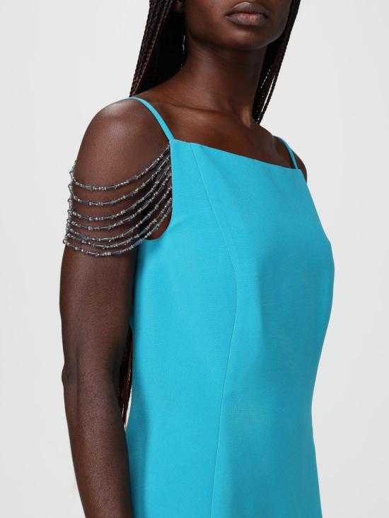 26SS 핑코 롱 원피스 106627A34P V76 Green - PINKO